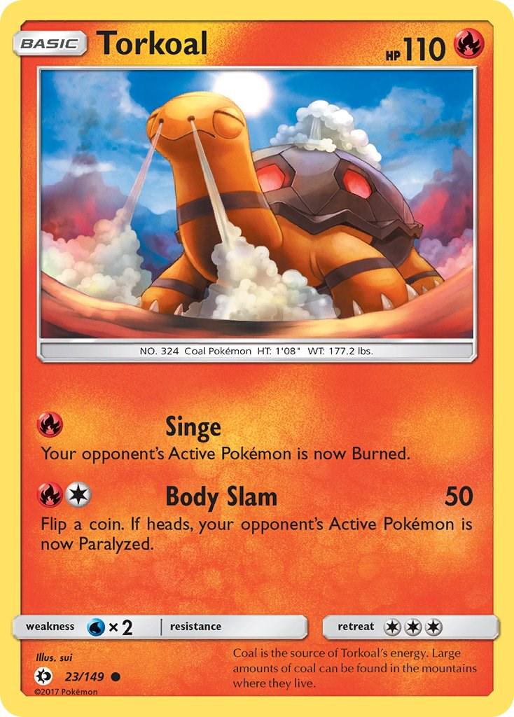 Torkoal #23 Pokemon Sun & Moon