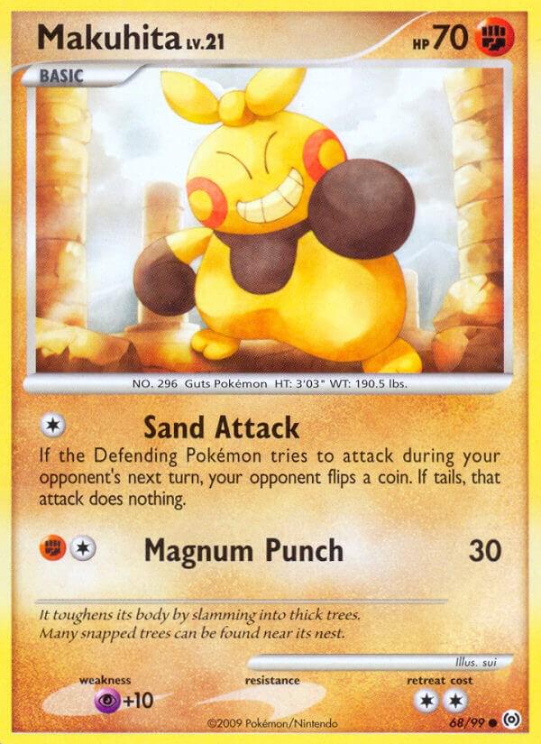 Makuhita #68 Pokemon Arceus