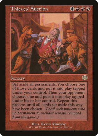 Thieves' Auction Magic Mercadian Masques