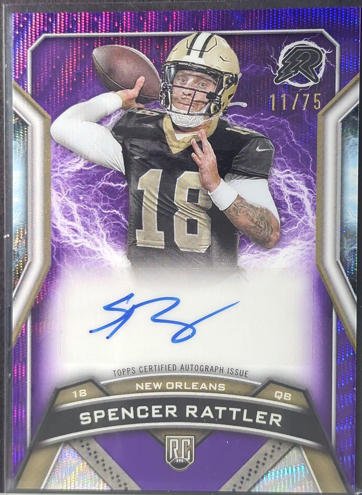 Spencer Rattler [Purple Surge] #RRS-SR