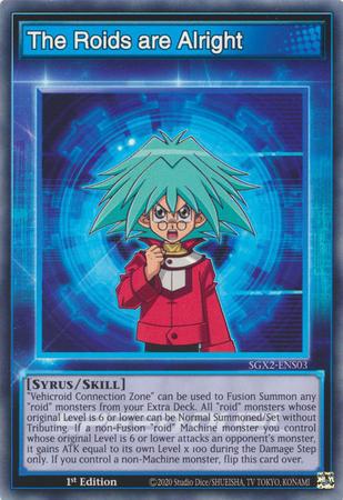 The Roids Are Right SGX2-ENS03 YuGiOh Speed Duel GX: Midterm Paradox