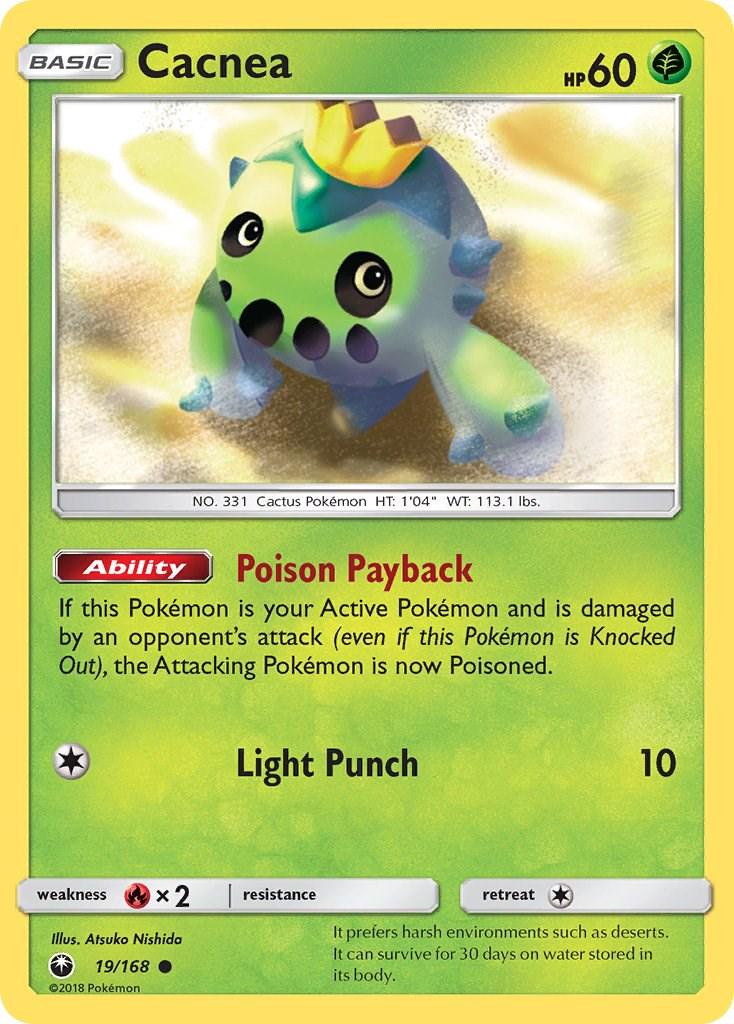 Cacnea #19 Pokemon Celestial Storm