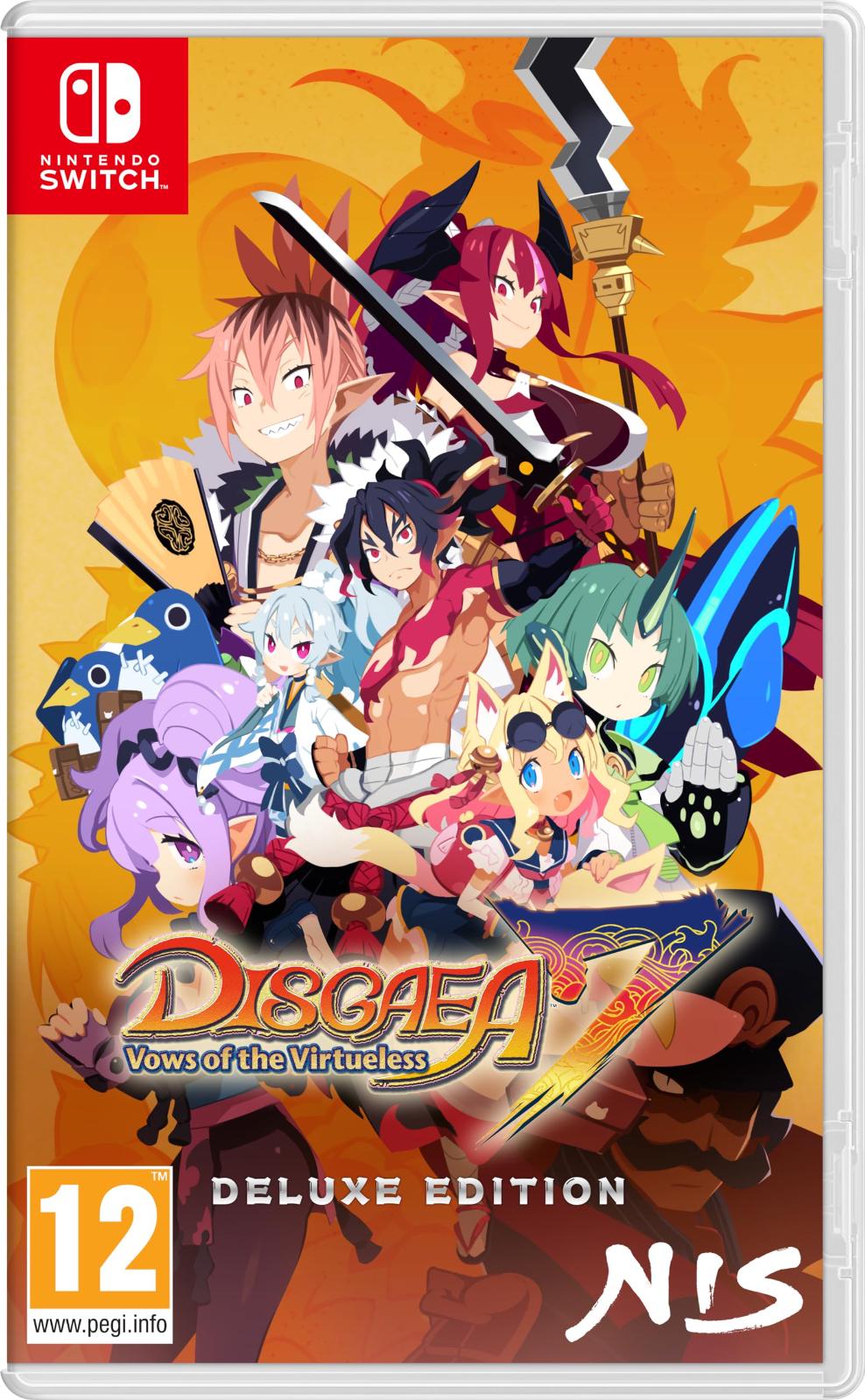 Disgaea 7: Vows of the Virtueless: Deluxe Edition PAL Nintendo Switch