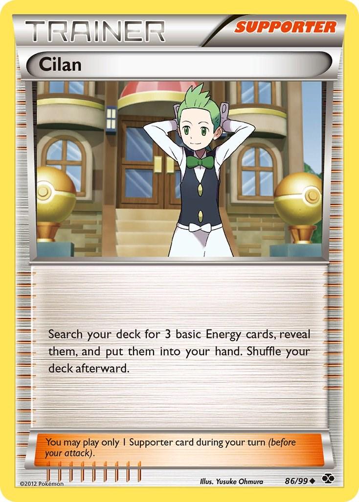 Cilan #86 Pokemon Next Destinies