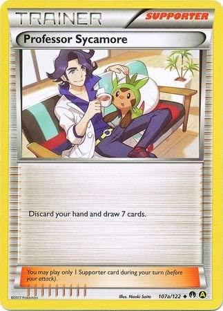 Professor Sycamore #107a Pokemon BREAKpoint