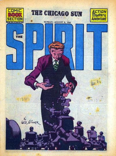 Spirit #8/6/1944 (1944) Comic Books Spirit