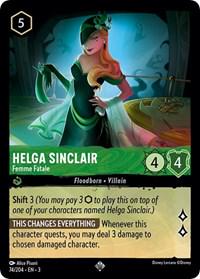 Helga Sinclair - Femme Fatale #74 Lorcana Into the Inklands