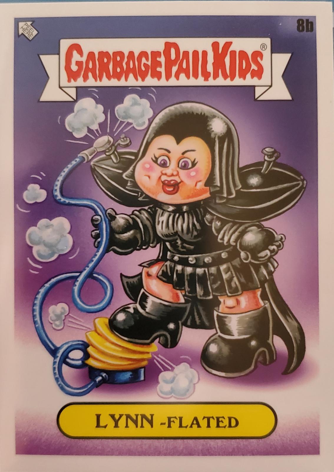 Lynn-flated #8b Garbage Pail Kids Intergoolactic Mayhem