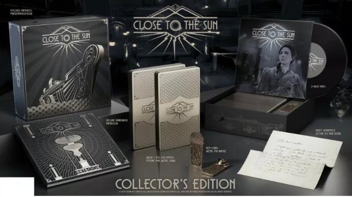 Carátula de Close to the Sun Collector's Edition para PS4 (edición PAL España)