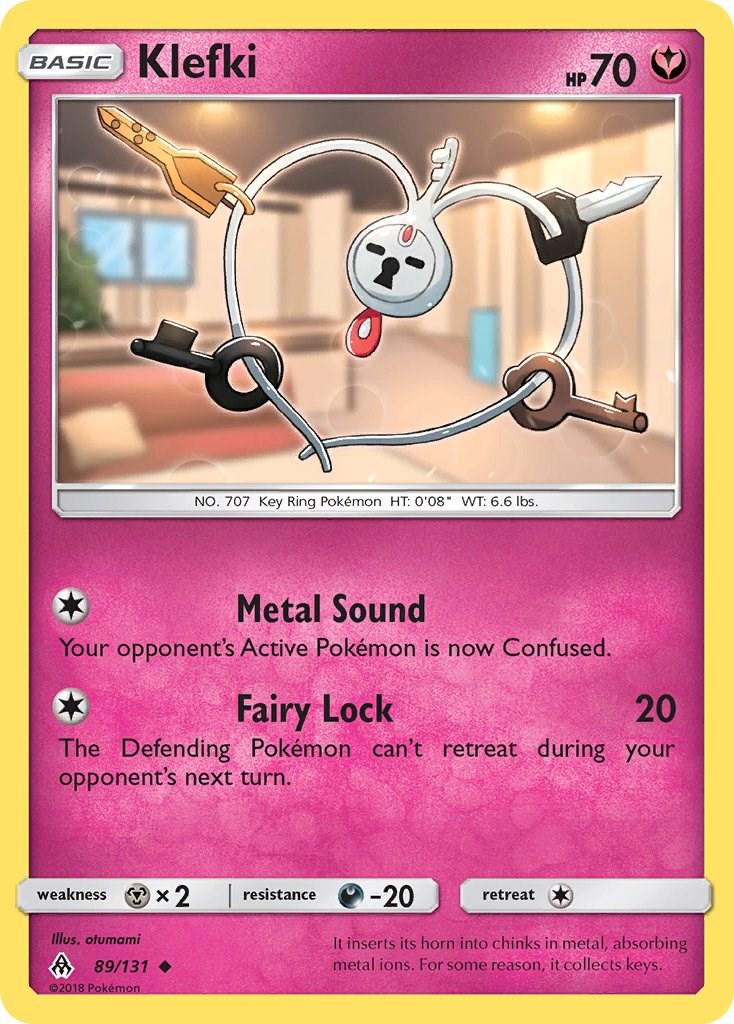 Klefki #89 Pokemon Forbidden Light