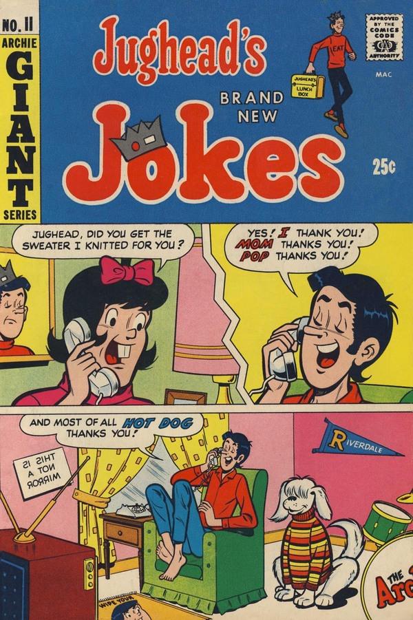 Jughead's Jokes #11 (1969) Comic Books Jughead's Jokes