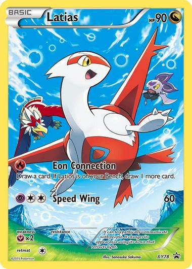 Latias #XY78 Cover Art