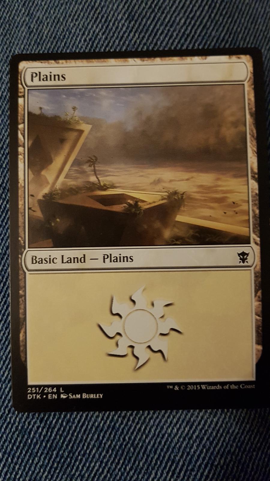 Plains #251 Magic Dragons of Tarkir