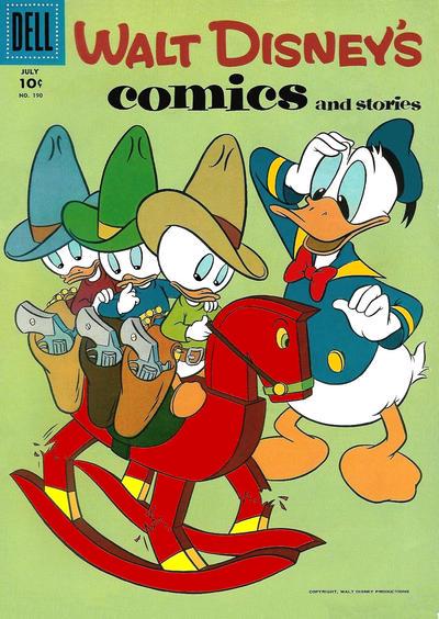 Walt Disney's Comics and Stories #10 (1956) Comic Books Walt Disney's Comics and Stories