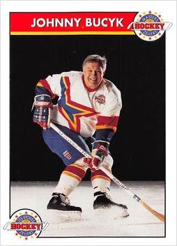 Johnny Bucyk #9 1993 Zellers Masters Of Hockey