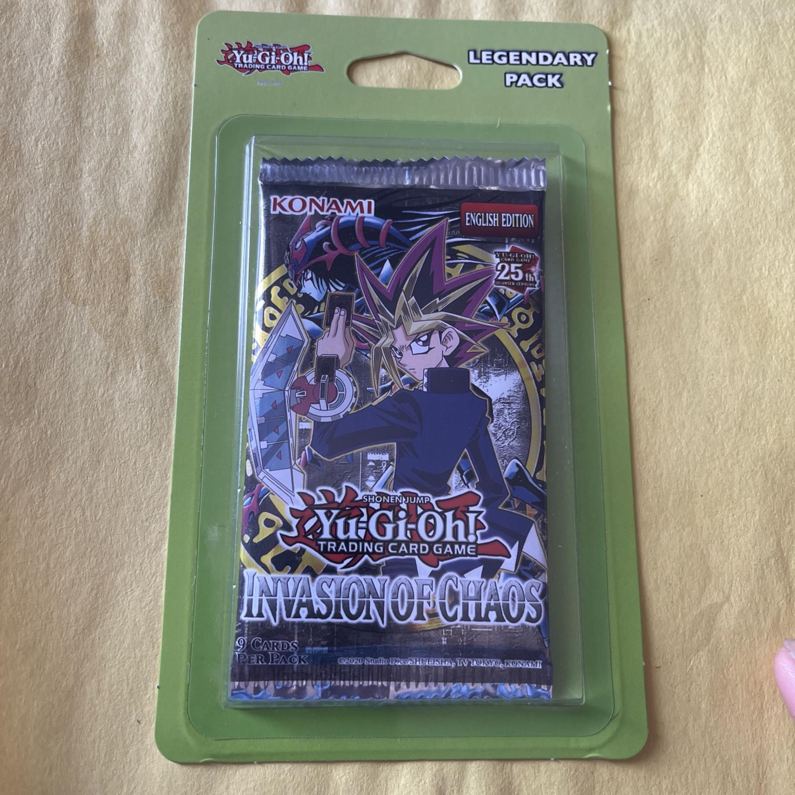 Legendary Pack YuGiOh Invasion of Chaos: 25th Anniversary