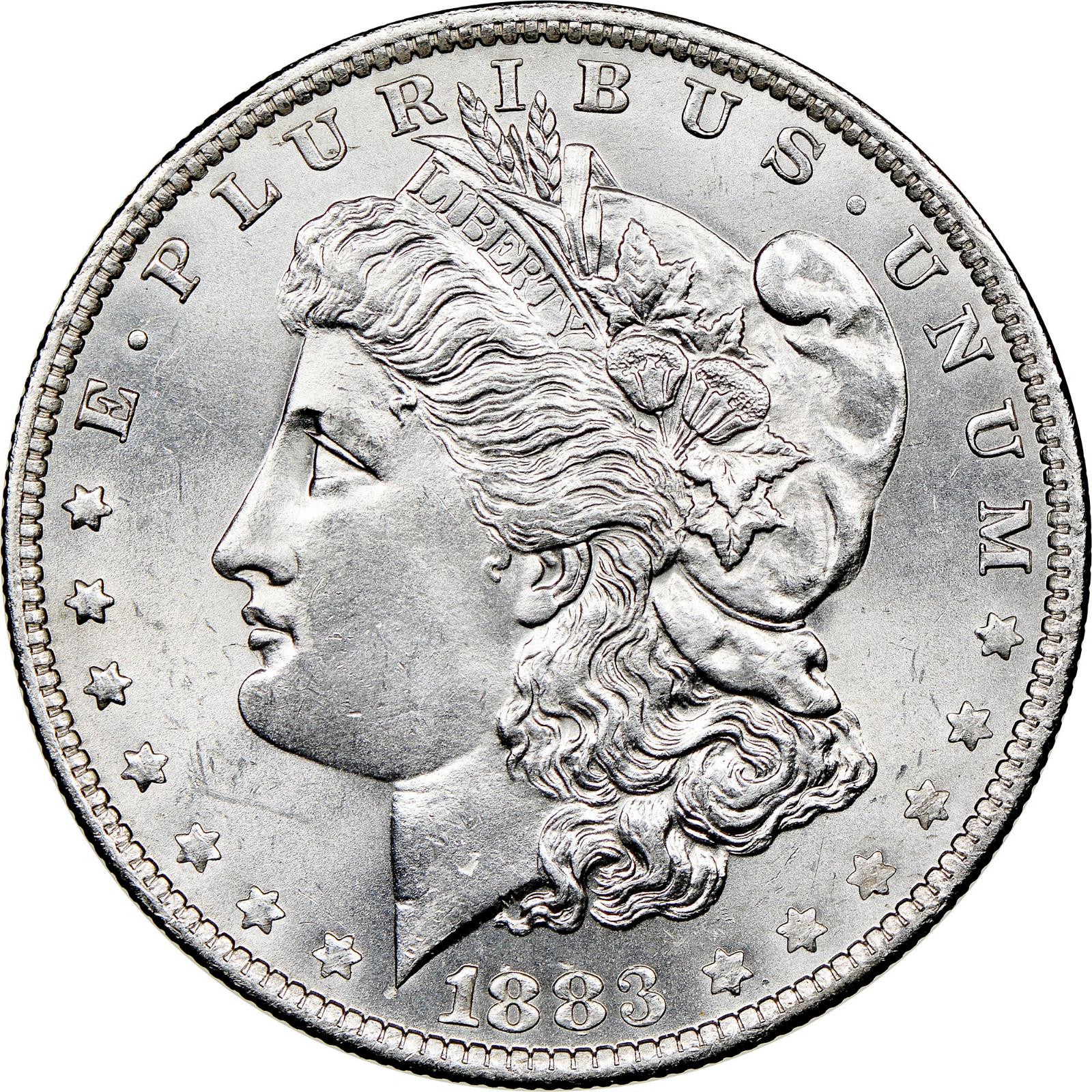 1883 S Coins Morgan Dollar