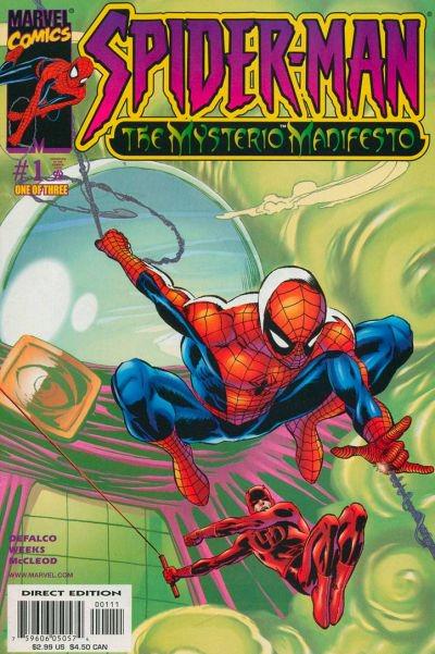 Spider-Man: The Mysterio Manifesto #1 (2000) Comic Books Spider-Man: The Mysterio Manifesto