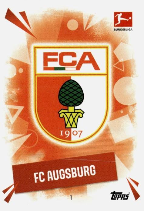 Clubkarte #1 2025 Topps Match Attax Bundesliga Soccer