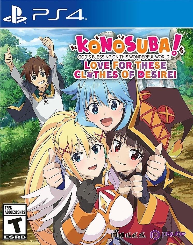 Konosuba: God's Blessing On This Wonderful World! Love For These Clothes Of Desire Playstation 4