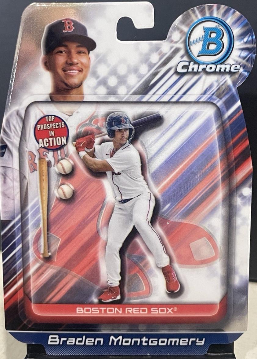 Braden Montgomery #BIA-10 2024 Bowman Draft Baseball Bowman In Action