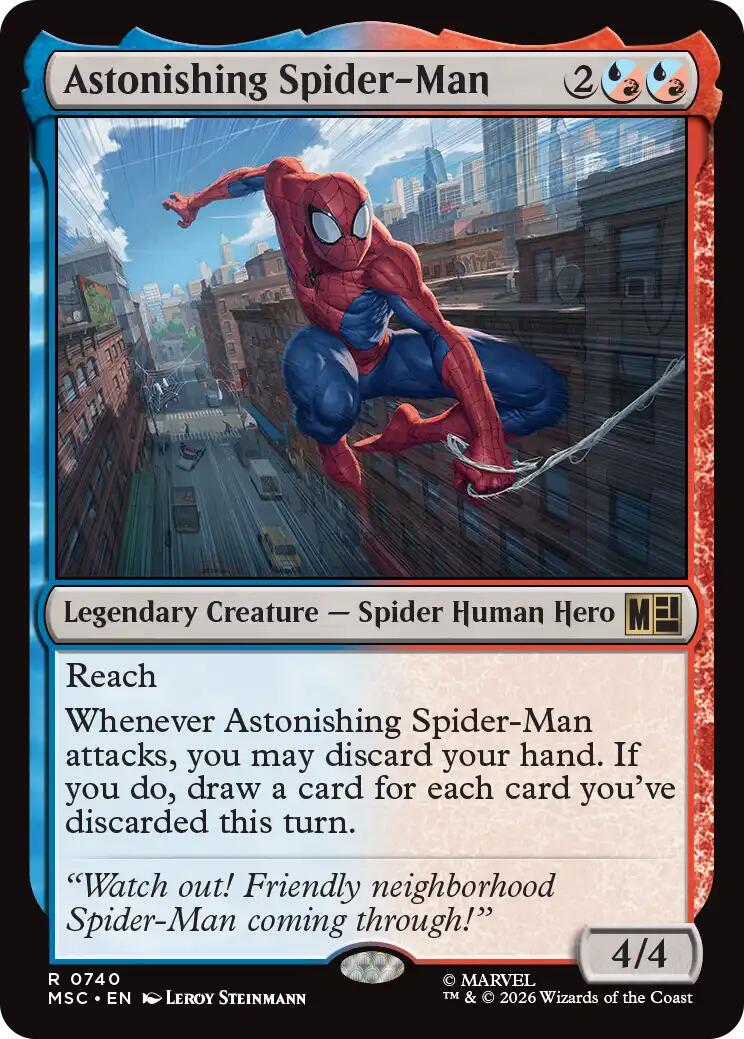 Astonishing Spider-Man (Magic Marvel Super Heroes Commander)