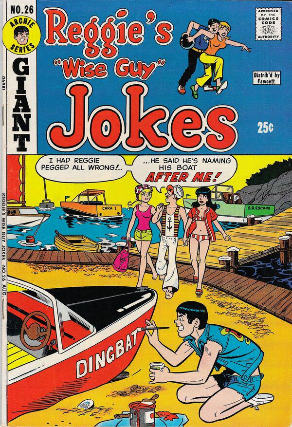 Reggie's Wise Guy Jokes #26 (1973) Comic Books Reggie's Wise Guy Jokes