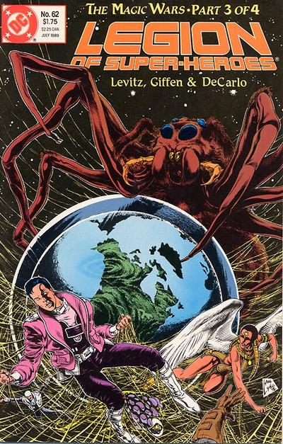 Legion of Super-Heroes #62 (1989) Comic Books Legion of Super-Heroes