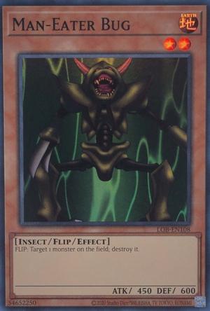 Man-Eater Bug LOB-EN108 YuGiOh Legend of Blue Eyes White Dragon: 25th Anniversary