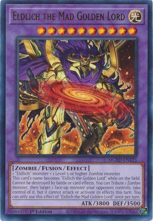Eldlich the Mad Golden Lord MGED-EN123 YuGiOh Maximum Gold: El Dorado