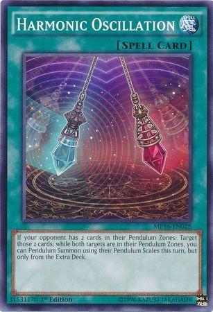 Harmonic Oscillation MP16-EN028 YuGiOh 2016 Mega-Tin Mega Pack