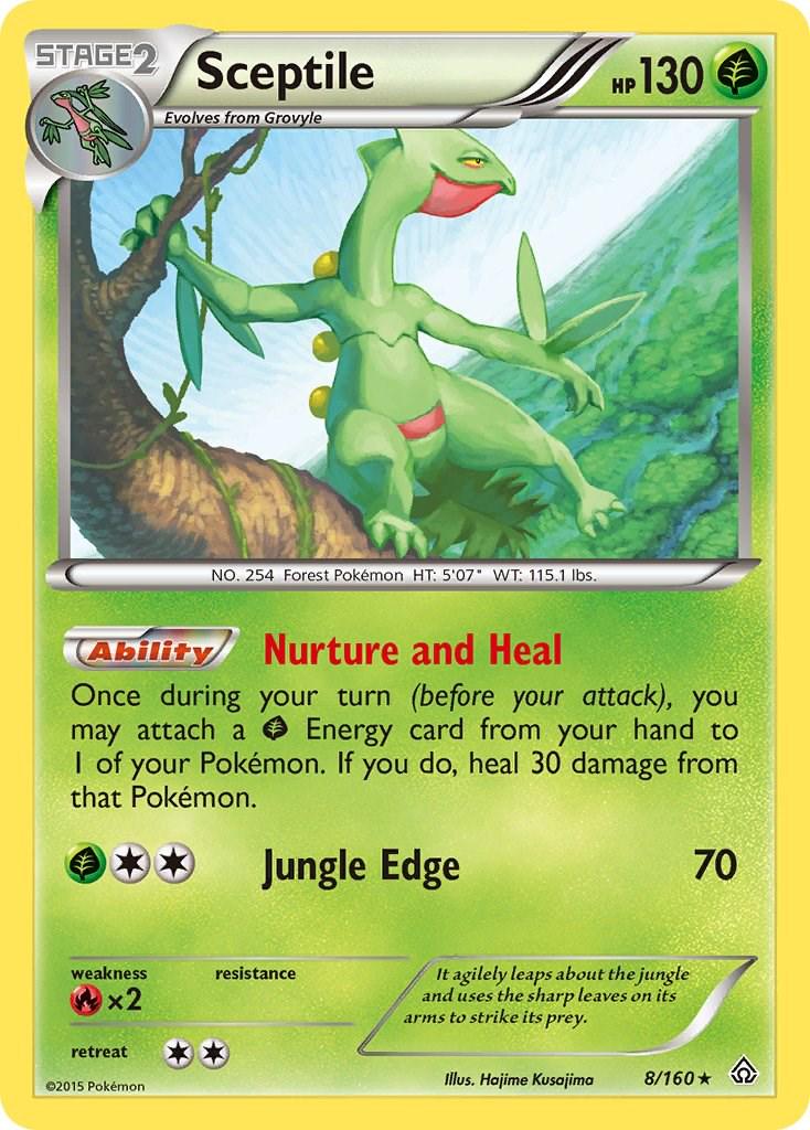 Sceptile #8 Pokemon Primal Clash