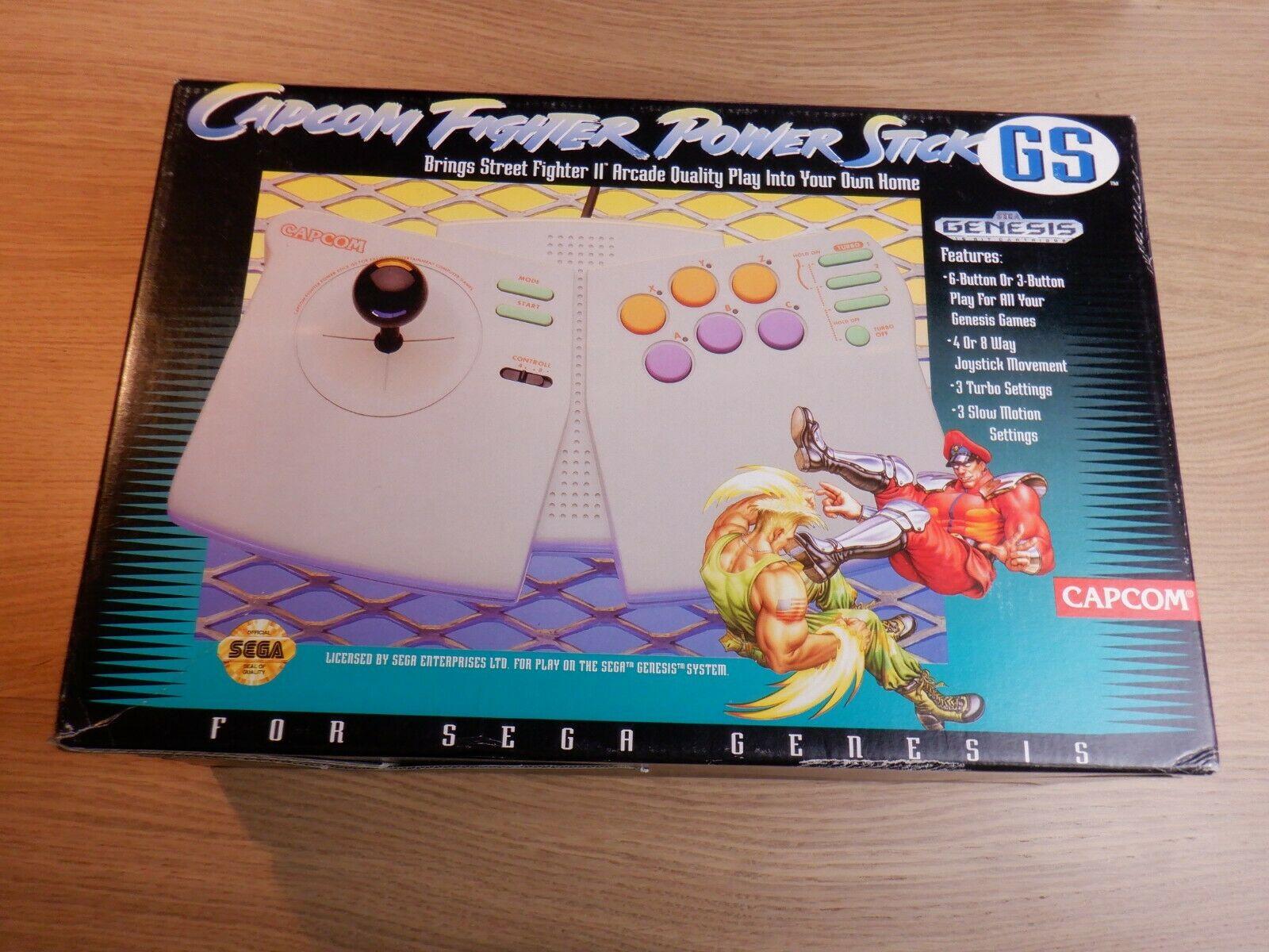 Capcom Fighter Power Stick GS Sega Genesis