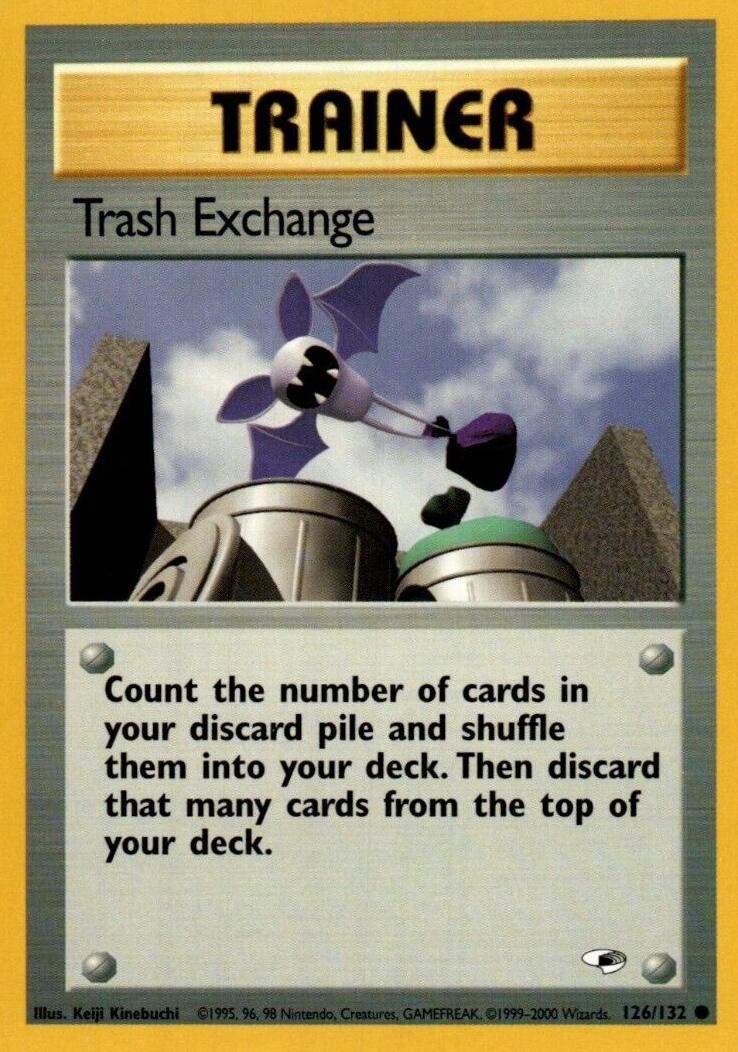 Trash Exchange #126 Pokemon Gym Heroes