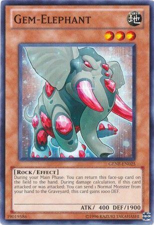 Gem-Elephant GENF-EN025 YuGiOh Generation Force