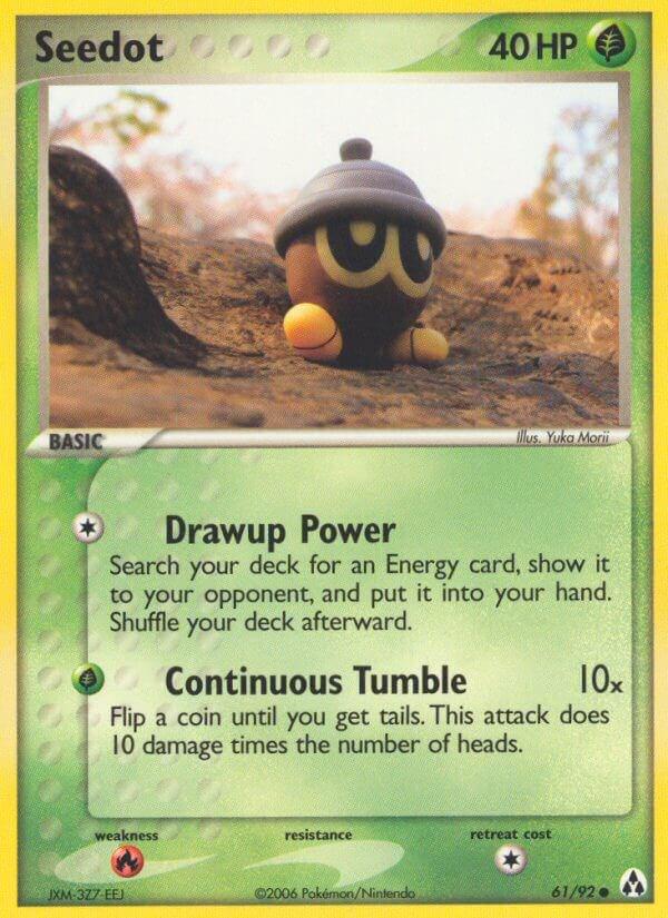 Seedot #61 Pokemon Legend Maker