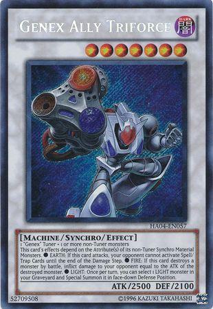 Genex Ally Triforce HA04-EN057 YuGiOh Hidden Arsenal 4: Trishula's Triumph