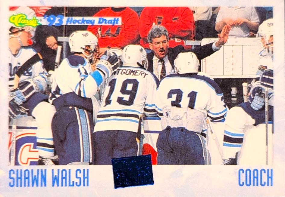 Shawn Walsh #59 1993 Classic Draft Hockey