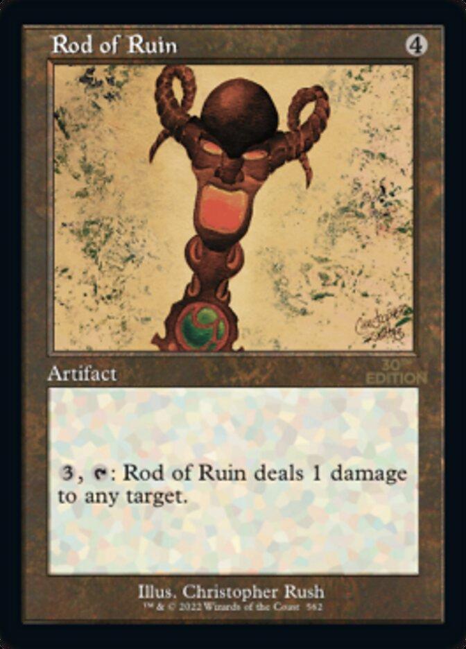 Rod of Ruin #562 Magic 30th Anniversary