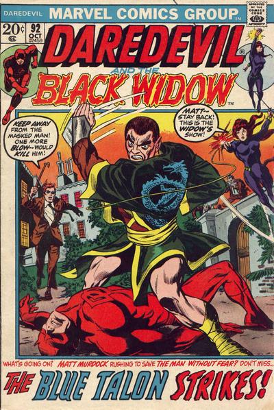 Daredevil #92 (1972) Comic Books Daredevil