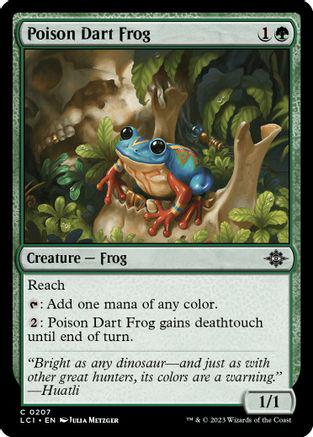 Poison Dart Frog #207 Magic Lost Caverns of Ixalan