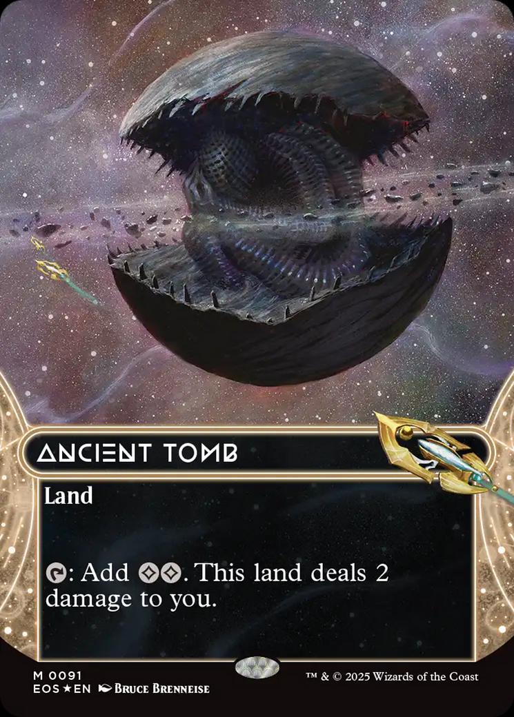 Ancient Tomb 英語版 foil Ancient Tomb [Galaxy Foil Borderless] #91 Prices | Magic Edge of