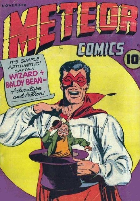 Meteor Comics #1 (1945) Comic Books Meteor Comics
