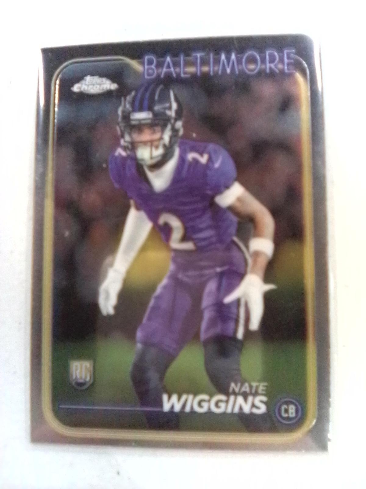 Nate Wiggins #227 Football Cards 2024 Topps Chrome