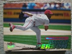 Robert Person #68 Baseball Cards 2001 Ultra Prices