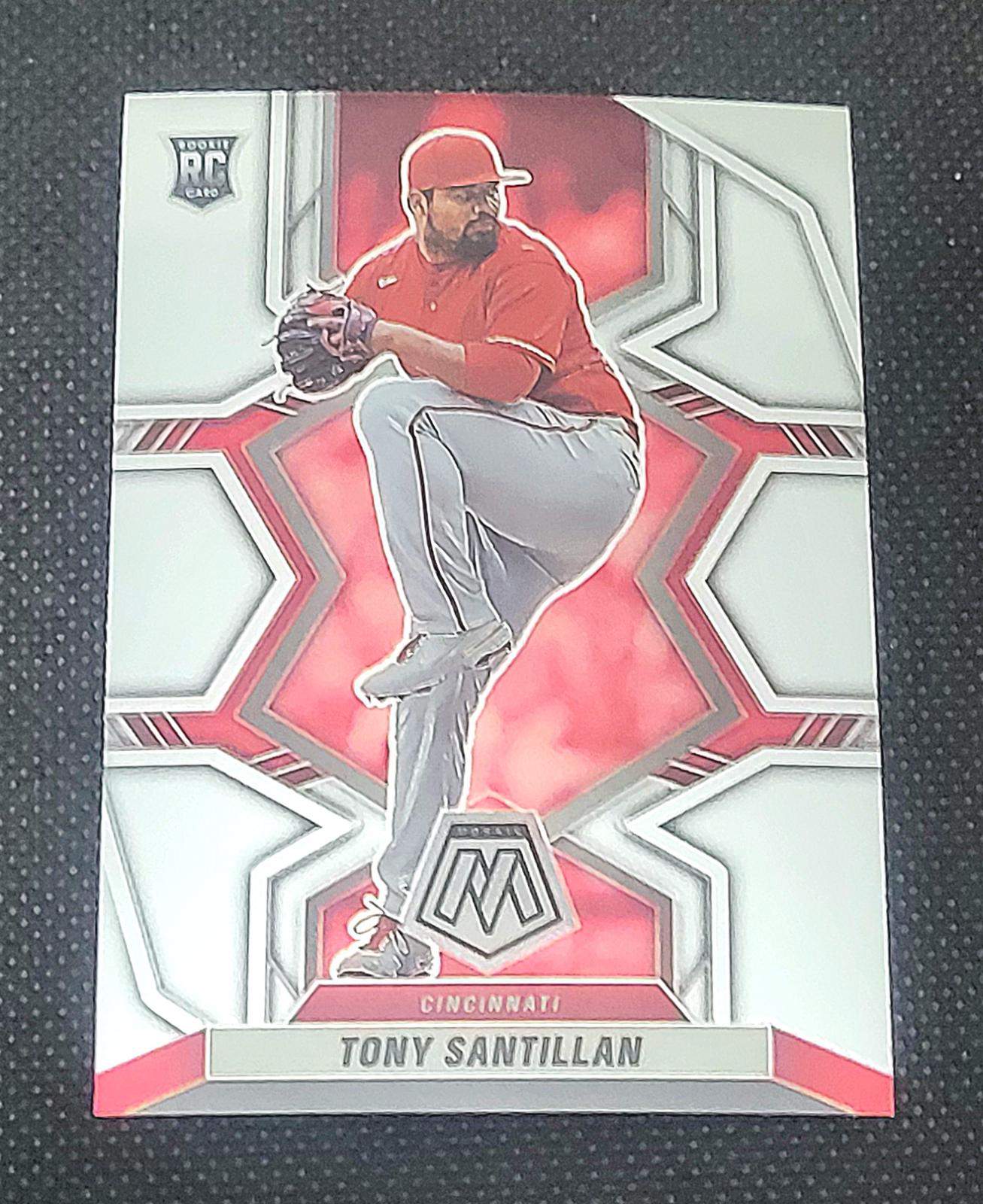 Tony Santillan #215 Baseball Cards 2022 Panini Mosaic