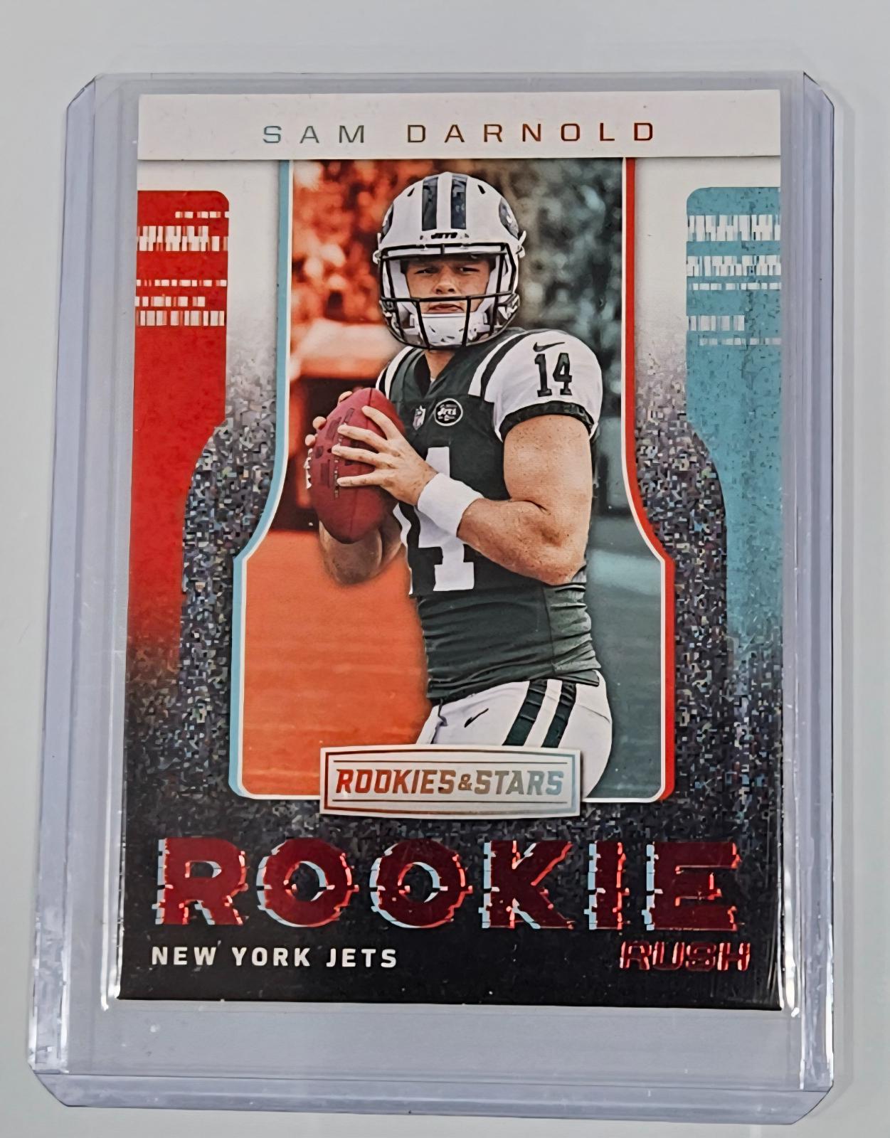 Sam Darnold #RR-3 Football Cards 2018 Panini Rookies & Stars Rookie Rush