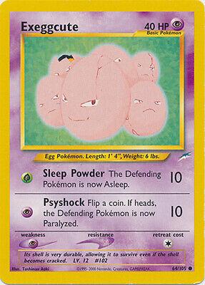 Exeggcute #64 Pokemon Neo Destiny