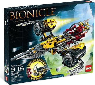 Jetrax T6 Limited Edition #8942 LEGO Bionicle