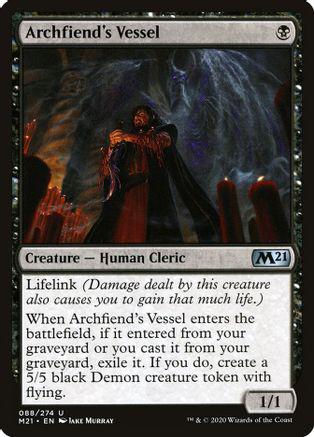 Archfiend's Vessel Magic Core Set 2021